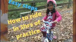 learn to ride a bike with easy steps