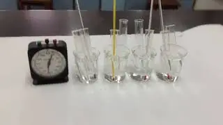Determination of  activation energy between Oxalic acid and Potassium permanganate