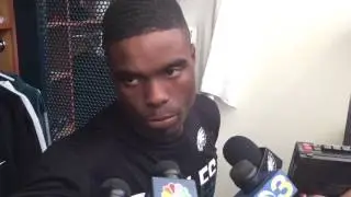 Eagles' Josh Huff talks about his arrest