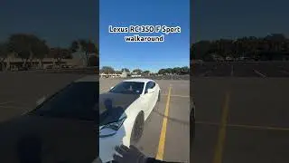 Walk around of the Lexus RC 350 F Sport #lexus #automobile #lexusenthusiast #rcf #lexusrc