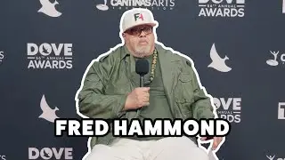 Fred Hammond Reflects on Faith and Gratitude Backstage at the Dove Awards
