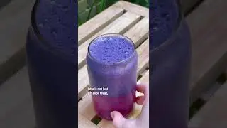 Find Your Zen With This Lush Lavender Blueberry Tea Latte Recipe