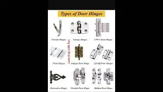 Types of door Hinges!!🥰 #english #trending #youtubeshorts #englishspeaking # english vocabulary