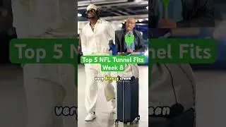 Top 5 NFL Tunnel Fits Week 8 Countdown #nfl #football #mensfashion #mensstyle #commentary