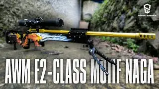 SENAPAN PCP EKSLUSIF SATU-SATU NYA❗ AWM E2 CLASS SPECIAL CUSTOM DARI CUSTOMER AIR BRUSH SEKEREN INI❗