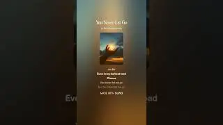 You Never Let Go
