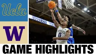 UCLA vs Washington Highlights | Men's Basketball | College Basketball 2025