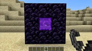 The smallest nether portal ever