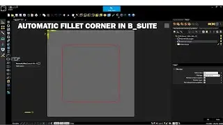 How to Fillet Corners in Bsolid | Step-by-Step CNC Software Tutorial (Beginner Friendly)