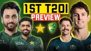 Pak 🇵🇰 Vs Aus 🇦🇺 1st T20i Preview| Conditions, Ground Stats and Playing XI Discussed 🤩