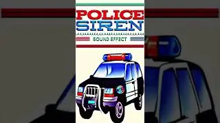 Police Siren Sound Effect / Inner City Police Car Emergency Sirens #shorts