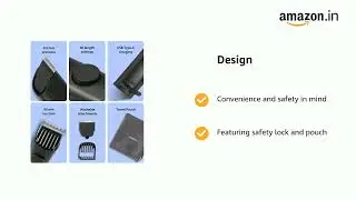 Watch MI Xiaomi Beard Trimmer 2C on Amazon Live1080