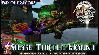 GW2 How to get Siege Turtle mount - Starting Small + Getting Bigger collection achievements
