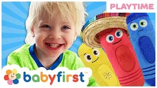 Playtime with Max & Color Crew | Learning Colors | Playground Coloring for Kids | Baby First