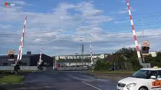 Železničné priecestie Košice #1 [SP0122] - 28.7.2017 / Železniční přejezd / Slovak railroad crossing
