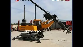 Defy Piling Driver DFR-10W 15m construction use auger piling
