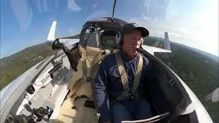 GoPro Max footage in the CozyIII Experimental Aircraft