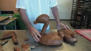 Bread Reindeer Construction