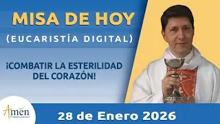 Misa de hoy ⛪Miércoles 28 Enero de 2025 l Padre Carlos Yepes |Eucaristía Digital | #MisaDeHoy #Misa