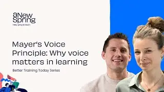 Mayer&rsquo;s Voice Principle: Why voice matters in learning