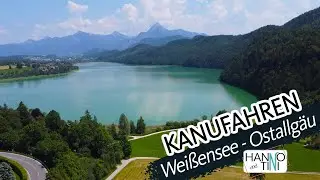 Kanufahren auf dem Wei&szlig;ensee im Ostallg&auml;u 🛶 | Paddeln in Bayern | Hanno und Tini