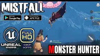 MISTFALL (BETA) - Gameplay Max Graphics 1080P 60Fps 165Hz Redmagic 7 | TPS Monster Hunter | Android