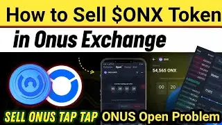 Sell $ONX Token in Onus Exchange | How to Sell ONX Token in Onus | ONX Token Listing &bull; Onus tap tap