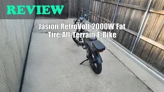 Jasion RetroVolt E-Bike Review: 1500W Peak, 30MPH, Fat Tires & More - 2026