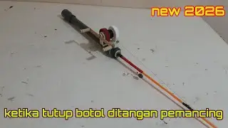 Cara membuat reel pancing bc sendiri dari barang2 barang bekas