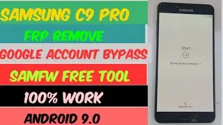 Обход FRP на Samsung C9 Pro с помощью бесплатного инструмента samfw, установка в один клик. Удаление FRP на Samsung C9 Pro с помощью инструмента samfw.