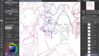 Lofi ASMR Sketching with Screen Tapping [whisper]