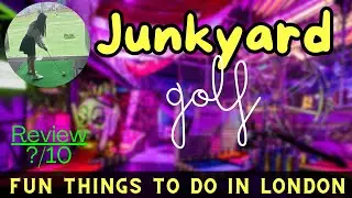 Experience London&rsquo;s Craziest Mini-Golf: Inside Junkyard Golf Club!