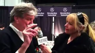 Didier Malige and Maggie Mulhern at Reem Acra