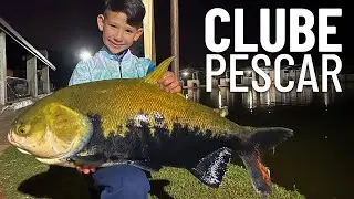 ME SURPREENDI COM ESSA PESCARIA NOTURNA NO CLUBE PESCAR!