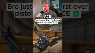 FIRST EVER PISTOL ROUND ACE ✅ #csgo2 #csgo2clips #counterstrike2 #counterstrike2clips #cs2
