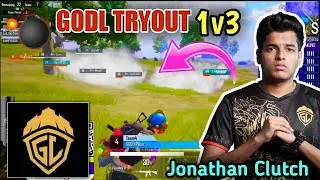 GodL Tryout 1v3💛 | GodLike Vs Entity 😱