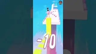 Fearless challenge 🤯 _  Girl Collects Boxes While Running Gameplay #Shorts