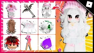 COMO PEGAR 29 ITENS FOFOS GR&Aacute;TIS NO ROBLOX - EMOTE GR&Aacute;TIS + CABELOS E ROSTINHO GR&Aacute;TIS NO ROBLOX
