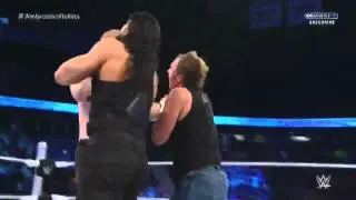Roman Reigns Saves Dean Ambrose