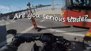 Kawasaki Z900 Close Calls Ride #25 SC-Project CR-T Full system