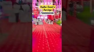 decoration to janetpur Auraiya #decoration #wedding #event #music #jagran #eventplanner