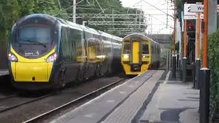 RARE TFW Class 158 stops at Marston green