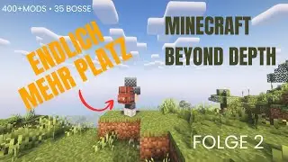 Minecraft BEYOND DEPTH | Ich packe meinen Rucksack...| Folge 2 | Minecraft Gameplay