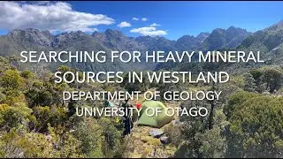 Heavy Minerals in Westland - Fieldwork (Otago Geology)