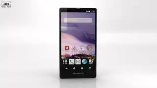 Sharp Aquos Zeta SH-04F Black 3D model by 3DModels.org