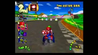 GameCube Capture - 480p - XRGB Mini - Mario Kart DD