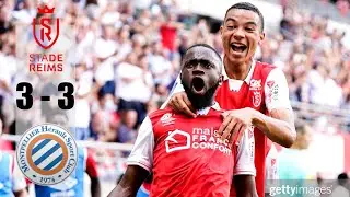 Reims vs Montpellier 3-3 All Goals & Highlights 15/08/202 HD