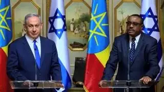 PM Netanyahu Holds Joint Press Conference with Ethiopian PM Desalegn