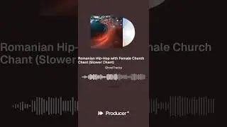 Romanian Hip Hop with Female Church Chant Slower Chant 5 (Lyrics Video)