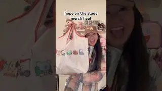 hope on the stage merch haul #hopeonthestage #jhope #bts #btsarmy #HOTS #btsjhope #uarmyhope